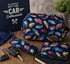 Michael Miller DCX12526 Navy Route 66 Classic Cars 100% Cotton Remnant (58cm x 112cm MM Route 66 1)