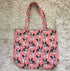 Quirky Cottons French Bulldog Frenchies Dog Salmon Pink (QC French Bulldog-1 METRE PIECE)