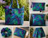 Nutex 73539 Crazy Paua 101 Psychedelic Abstract Marbling 100% Cotton Fabric (Nutex Paua 1)