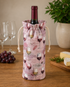 Timeless Treasures WINE CD4176 ROSE Wine Glass 100% Cotton Fabric Remnant (26cm x 112cm TT Wine Tasting 2)
