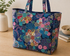 Michael Miller CM12661-NAVY-D Garden Grace Navy 100% Metallic Cotton Fabric for Sewing & Crafts (MM Kamakura Sisters 2)