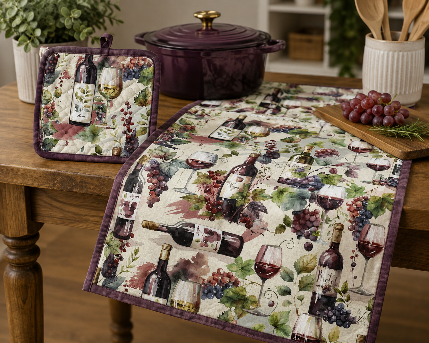 Timeless Treasures WINE CD4174 MULTI Wine Bottles & Glasses 100% Cotton Fabric | Quilting, Dressmaking & Craft Fabric (TT Wine Tasting 3)