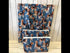 Quirky Cottons Dog Breed Beagle Hound Hunting Dog Blue Remnant (36cm x 156cm QC Beagles)
