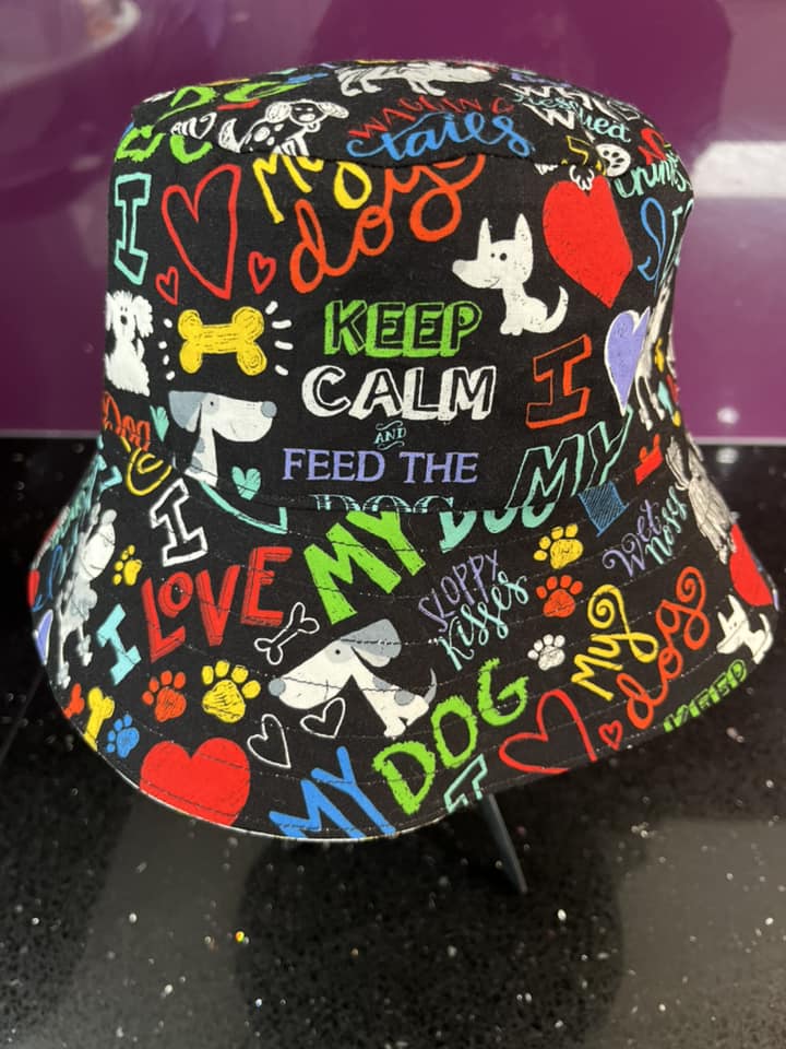 Timeless Treasures Gail CD5710 Dog Text 100% Cotton Fabric – Cute Dogs Novelty Quilting Fabric for Sewing & Crafts (TT My Dog Black)