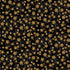 Timeless Treasures Tossed Gold Geranium Floral Flowers Nature Black (TT Scarlet Beauty 3)
