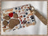 Timeless Treasures Dog Bones and Text Paw Prints Cream Animal Pet (TT Dog Bones & Paw Prints)