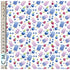 Quirky Cottons Fruit Berries Ice Lollies Frozen Popsicle White Remnant (46cm x 156cm QC Berry Treats)