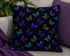 Timeless Treasures FLORA CM4104 BLACK 100% Cotton Fabric – Evening Glow Metallic Butterfly | Quilting, Dressmaking & Craft Remnant (25cm x 112cm TT Evening Glow 4)