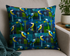 Nutex 81640 Kingfishers Colour 1 Blue Kingfishers 100% Cotton Fabric (Nutex Kingfishers 1)