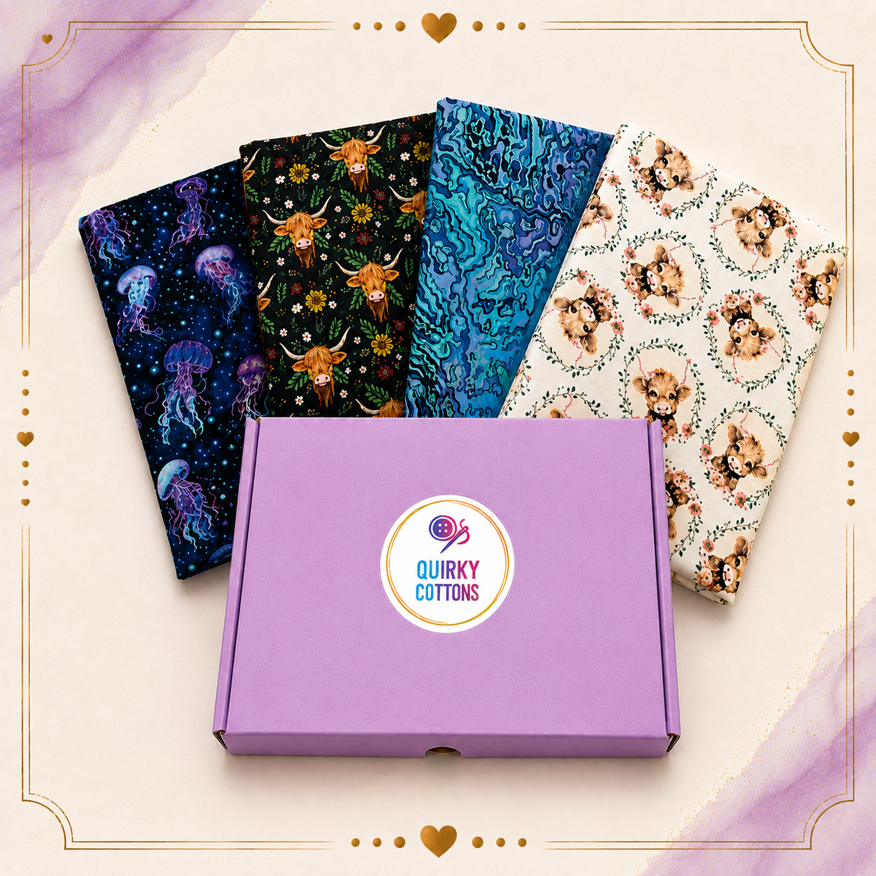 The Quirky Cottons Club – 2 METRE PLATINUM Edition