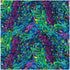 Nutex 73539 Crazy Paua 101 Psychedelic Abstract Marbling 100% Cotton Fabric (Nutex Paua 1)