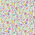 Nutex 81320 Splash of Colour Floral 100% Cotton Fabric for Sewing & Crafts (Nutex Splash Of Colour 1)
