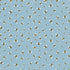 Nutex 81840 Colour 5 Queen Bee Flying Bees Blue 100% Cotton Fabric (Nutex Queen Bee 3)