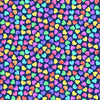Nutex 81930 Colour 5 Princess Dreams Multicoloured Hearts Navy 100% Cotton Fabric Remnant (21cm x 112cm Nutex Princess Dreams 2)