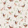 Nutex 82010 Country Pheasants Woodland Pheasant 100% Cotton Fabric for Sewing & Crafts (Nutex Country Pheasants 1)