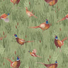 Nutex 82010 Country Pheasants Meadow Woodland Pheasant 100% Cotton Fabric for Sewing & Crafts (Nutex Country Pheasants 2)