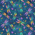 Nutex 82030 Dragonflies Colour 2 Dragonfly 100% Cotton Fabric for Sewing & Crafts (Nutex Dragonflies 1)