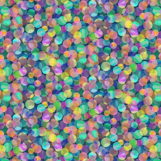 Nutex 82030 Dragonflies Colour 4 Rainbow Bokeh 100% Cotton Fabric for Sewing & Crafts (Nutex Dragonflies 3)