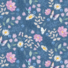 Nutex 82100 Butterfly Garden Butterfly & Wildflower 100% Cotton Fabric for Sewing & Crafts (Nutex Butterfly Garden 1)