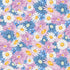 Nutex 82100 Butterfly Garden Floral Pastel Daisy 100% Cotton Fabric for Sewing & Crafts (Nutex Butterfly Garden 4)