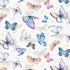 Nutex 82100 Butterfly Garden Pastel Butterfly 100% Cotton Fabric for Sewing & Crafts (Nutex Butterfly Garden 5)
