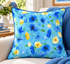 Timeless Treasures POPPY CD4163 SKY Floating Poppies Watercolour Floral Blue 100% Cotton Fabric | Quilting, Dressmaking & Craft Fabric (TT Poppy Serenade 4)