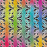 Nutex 85060 Koru Colour 3 Rainbow Abstract 100% Cotton Fabric for Sewing & Crafts (Nutex Koru 1)