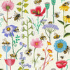 Nutex 89810 Bee Haven Bee & Wildflower Botanical 100% Cotton Fabric for Sewing & Crafts (Nutex Bee Haven 2)