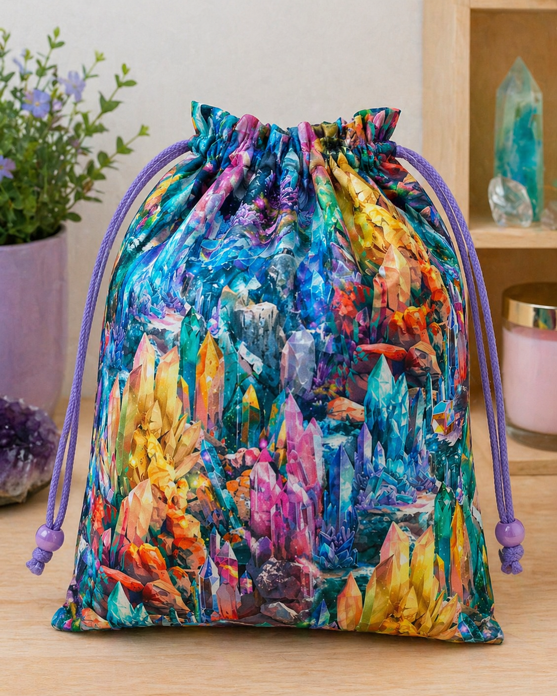 Michael Miller DDC12609-MULT-D Sea Crystals 100% Cotton Fabric for Sewing & Crafts (MM Divine Oceania 4)