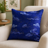Timeless Treasures Wave Cloud Metallic Blue (TT Moonlight 7)