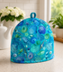 Michael Miller DDC12613-TURQ-D Pearls & Seashells 100% Cotton Fabric for Sewing & Crafts (MM Divine Oceania 7)