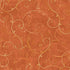 P & B Textiles BOUN 5883 O Golden Scroll Burnt Orange 100% Cotton Fabric for Sewing & Crafts (PB Bountiful 6)