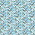 Timeless Treasures Pretty Flying Butterflies Nature Insects Light Blue Remnant (80cm x 112cm TT Forest Whisper 2)