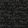Timeless Treasures CAT-CD3181 Black Wicked Cat Eyes Spooky Halloween Magic 100% Cotton Fabric – Novelty Black Cat Print Quilting Cotton for Sewing & Crafts (TT Wicked 3)
