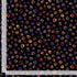 Timeless Treasures CAT CD4115 Black Colourful Cat Paw Print 100% Cotton Fabric | Quilting, Dressmaking & Craft Fabric (TT Calico Cat 3)