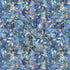 Crafty By Chatham Glyn CC304 BATIK TRAIL 04 100% Cotton Digital Extra Wide Fabric – Blue & Teal Leaf Vine Batik Craft Cotton (CC Batik Trail 4)