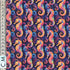 Quirky Cottons Animal Nature Wildlife Tropical Fish Marine Aquatic Ocean Sea Multi-Coloured Remnant (49cm x 156cm QC Rainbow Seahorses)