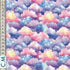 PRE-ORDER Quirky Cotton Fluffy Round Cloud Sky Nature Pink Blue (PRE-ORDER QC Watercolour Clouds)