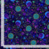 Timeless Treasures Sun Moon Star Celestial Galaxy Metallic Space Multi-Coloured Remnant (45cm x 112cm TT Cosmos 6)