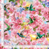 Timeless Treasures Hummingbirds & Floral Paradise Flowers Pink (TT Tropical 1)