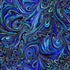 Timeless Treasures ESCAPADE CM3799 INDIGO – Abstract Marble Metallic Blue – 100% Cotton Quilting Fabric (TT Escapade 9)