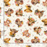 Timeless Treasures Tossed Highland Cow Farm Animal Cream Floral 100% Cotton Fabric (TT You Are My Sunshine 1)