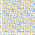 Timeless Treasures Daisies Flowers In The Blue Sky Blue Remnant (47cm x 112cm TT Wildflower 1)