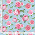 Timeless Treasures 100% Cotton Fabric Flowers Tossed Paris Pink Roses Blue (TT Belle Fleur 4)