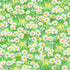 Timeless Treasures Painted Daisies Flowers Floral Nature Green Remnant (36cm x 112cm TT Forest Bloom 2)