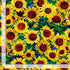 Timeless Treasures FLORA CD3531 Sunflower Painted Sunflower 100% Cotton Fabric | Quilting, Dressmaking & Craft Fabric (TT Sunflower Symphony 1)