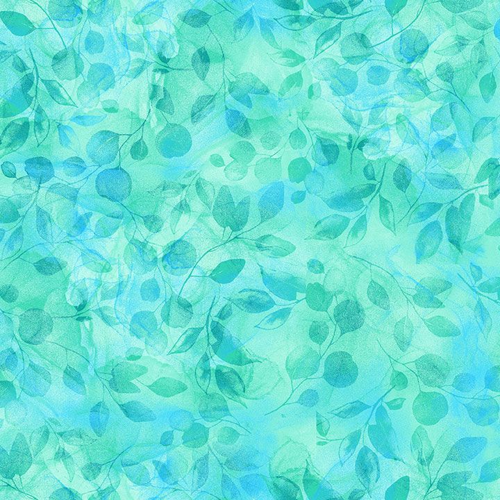Timeless Treasures FLORA-CD3586 Green Leaf 100% Cotton Fabric – Botanical Quilting & Craft Material (TT Bellagio 9)