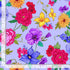 Timeless Treasures Large Floral Spaced 100% Cotton Remnant (43cm x 112cm TT Living Color 2)