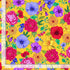 Timeless Treasures FLORA-CD4053 Yellow Floral Quilting Cotton Fabric (TT Living Color 3)