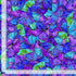 Timeless Treasures Evening Glow FLORA CM4103 MULTI 100% Cotton Fabric – Evening Glow Metallic Butterfly | Quilting, Dressmaking & Craft Fabric (TT Evening Glow 3)